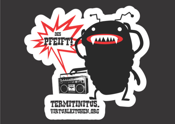 sticker termitinitus_front
